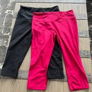 Nike Dri Fit leggings 2 pack